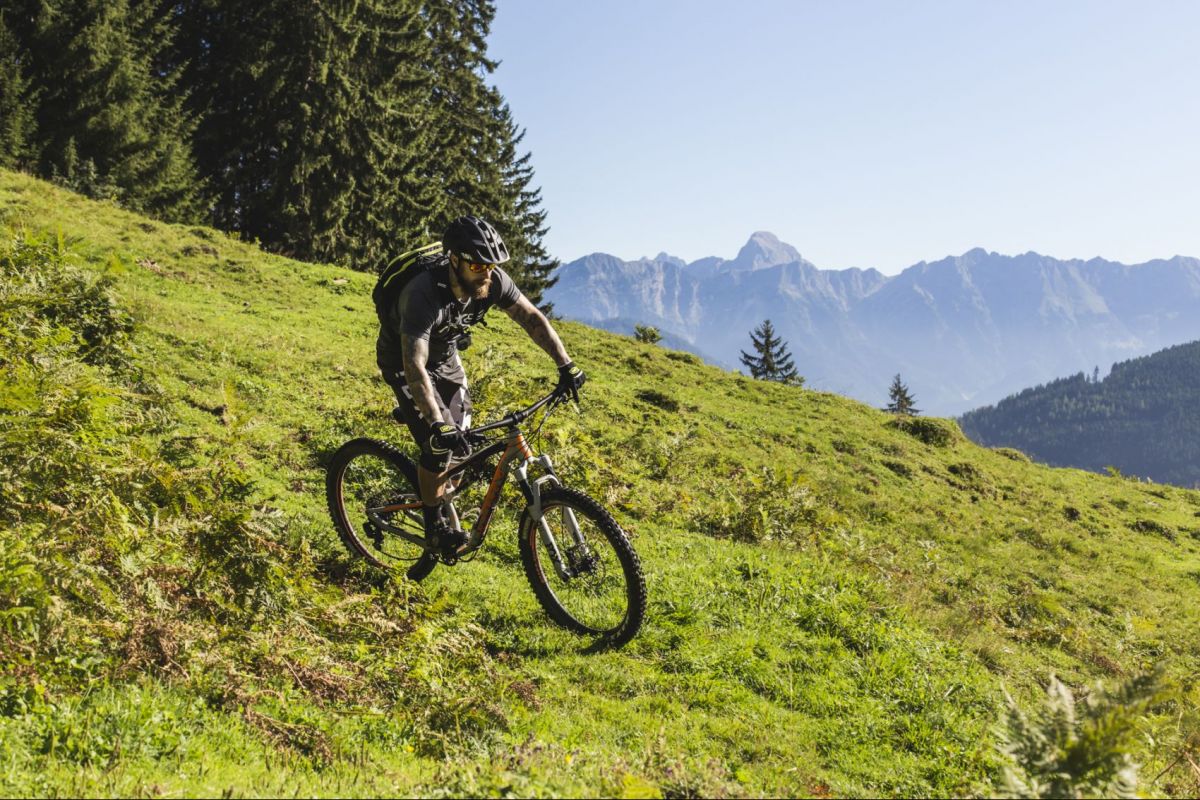 New Freeride Single Trail in Saalfelden Leogang